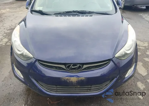 2013 Hyundai Elantra Gls z USA, uszkodzony, nr VIN 5NPDH4AE3DH196598